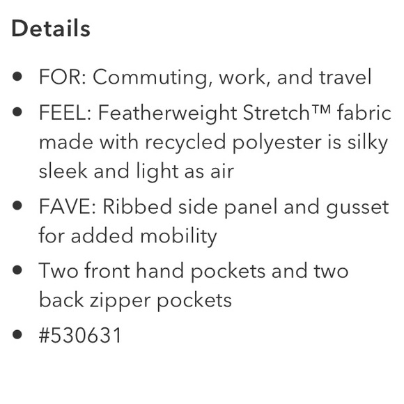 - Athleta Brooklyn Jogger NWT - Picture 9 of 11